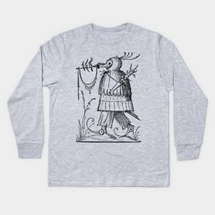 Grotesque #44 The Drolatic Dreams of Pantagruel (1565) Kids Long Sleeve T-Shirt